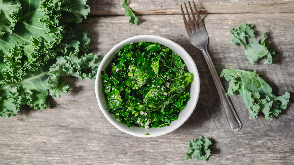 Rubbed Kale Salad – Rose Creek Farms